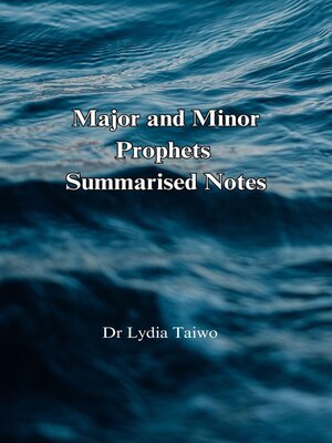 cover image of Major and Minor Prophets 